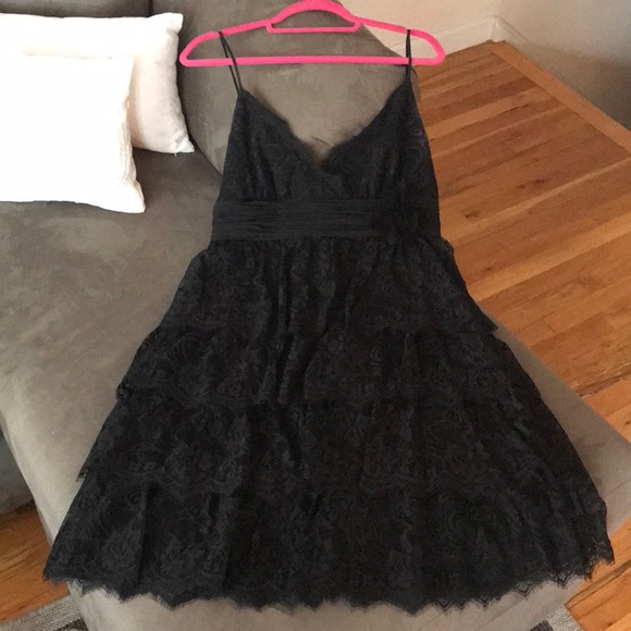 Max & Cleo Dresses & Skirts - Black lace empire waist cocktail dress